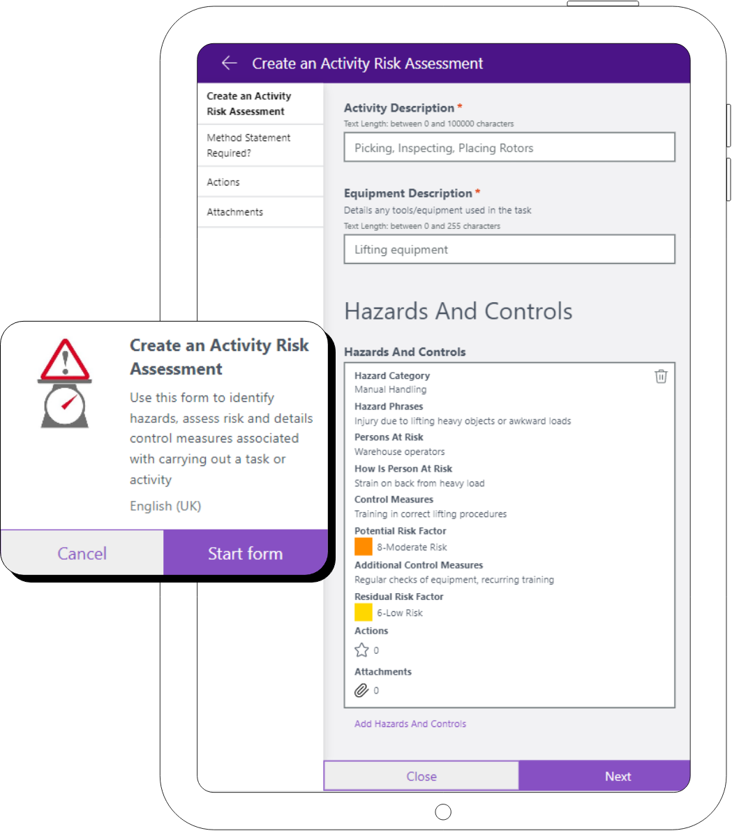 ActivityRiskAssessment