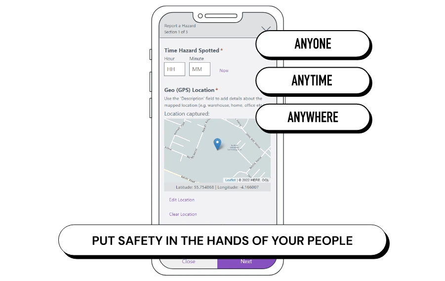 AssureGO+ enables your workforce to engage in EHS via a mobile device
