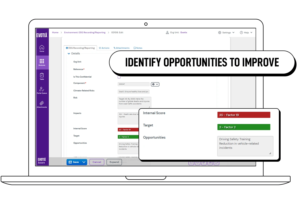 ESG reporting software to track all data to support your ESG strategy.