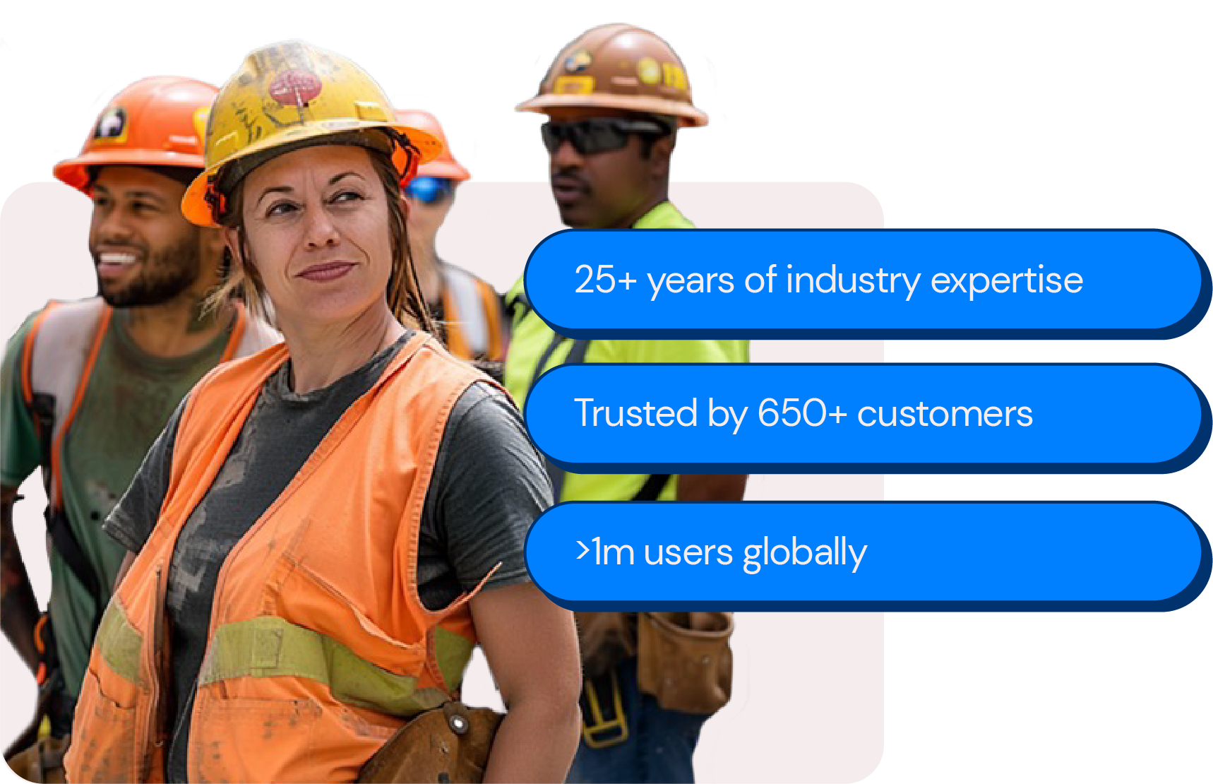 25 Years of experience with over 1 million users