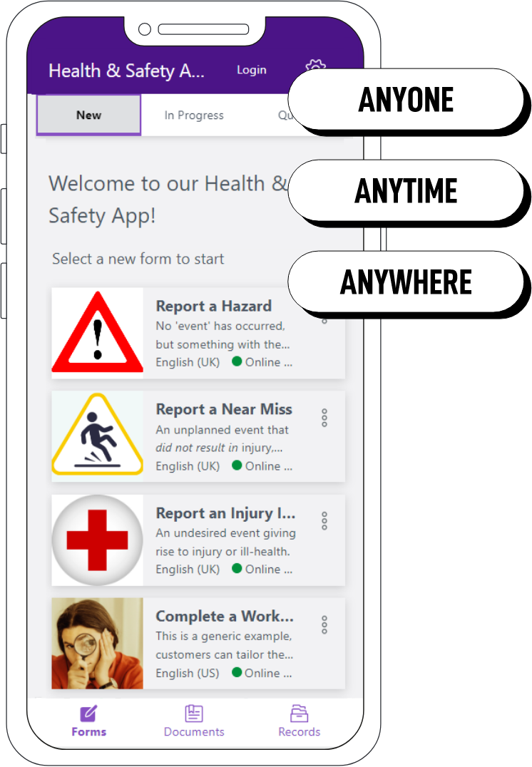 A safety app for all your people, accessible on any device.