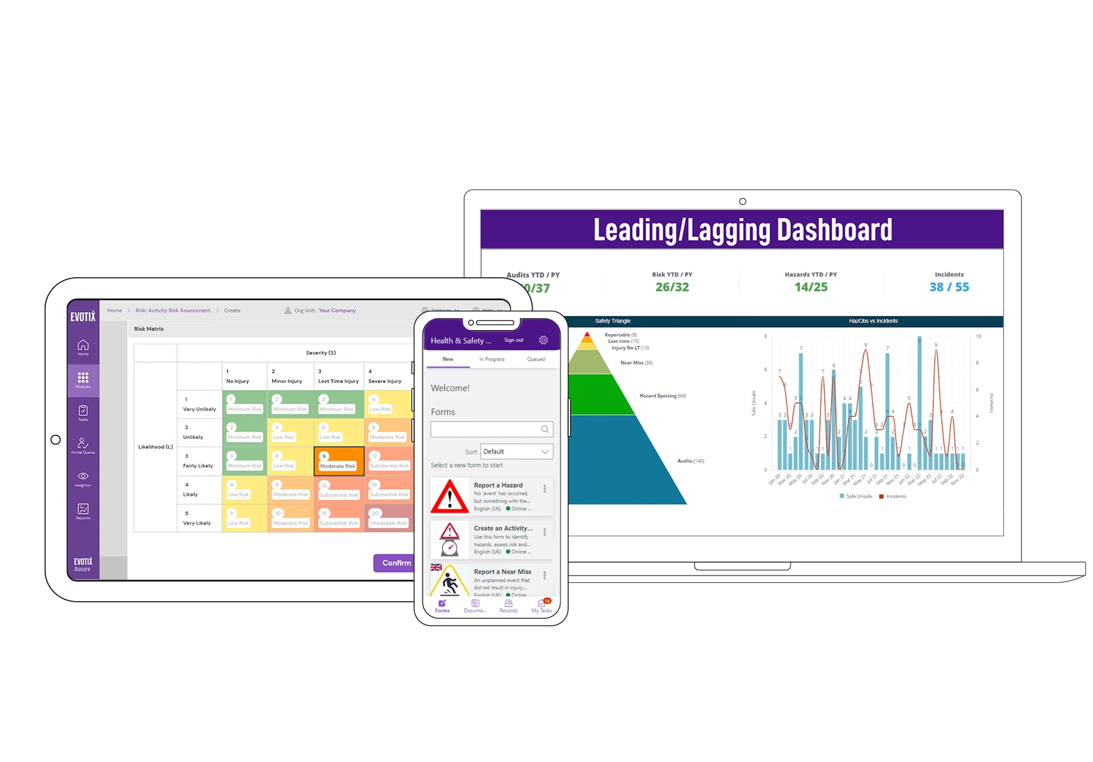 Evotix's Assure allows companies to manage EHS on the go