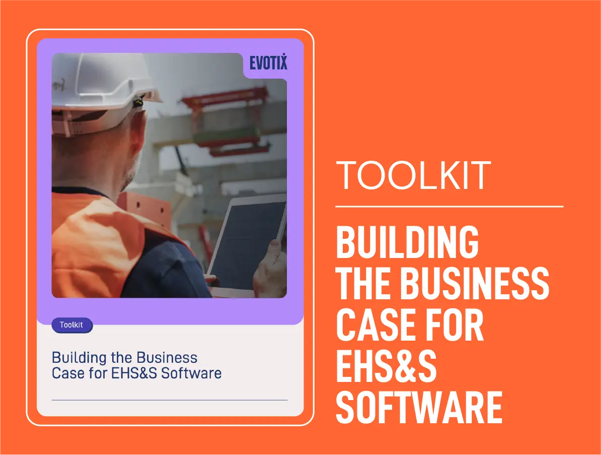 BUILDING THE BUSINESS CASE FOR EHS&S SOFTWARE graphic