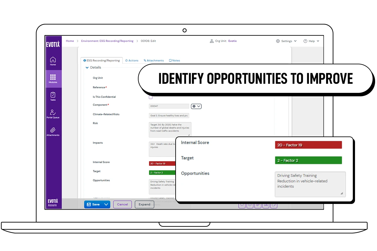 ESG reporting software to track all data to support your ESG strategy.