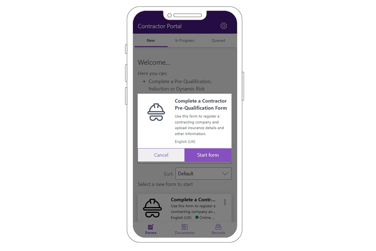 Register, pre-qualify and record all your contractor information in one place with Evotix Assure, EHS management software.
