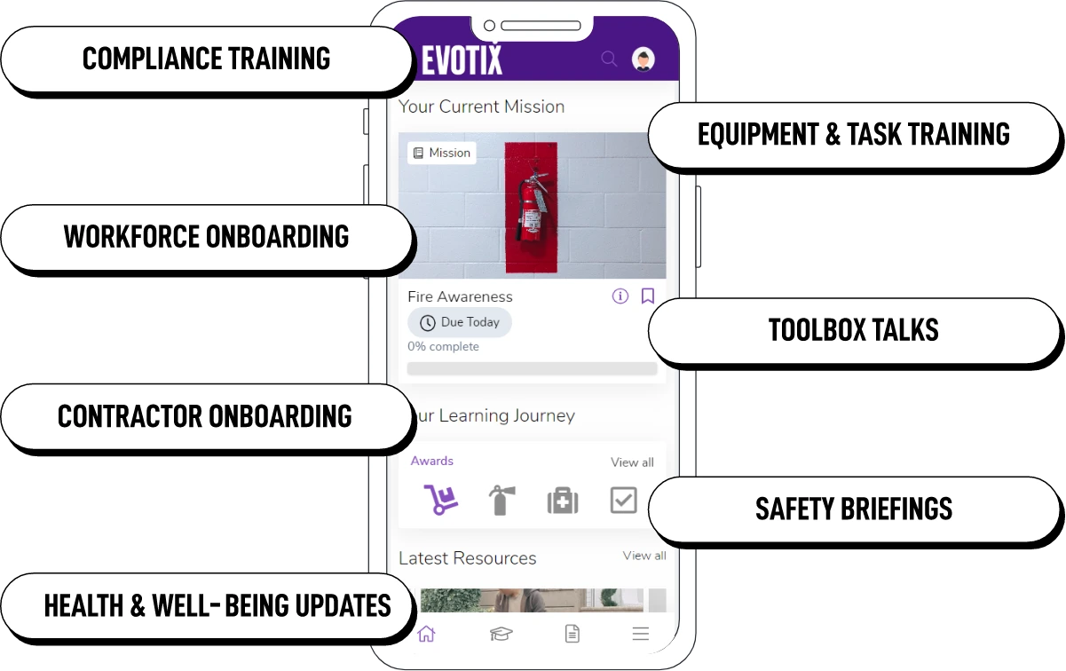 How to use Evotix Learn to manage your safety training