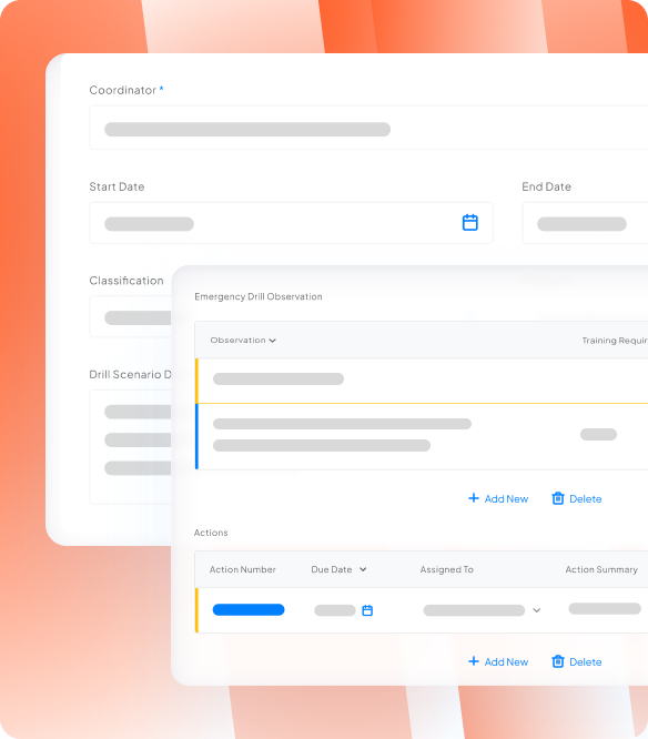 EHS emergency preparedness software features