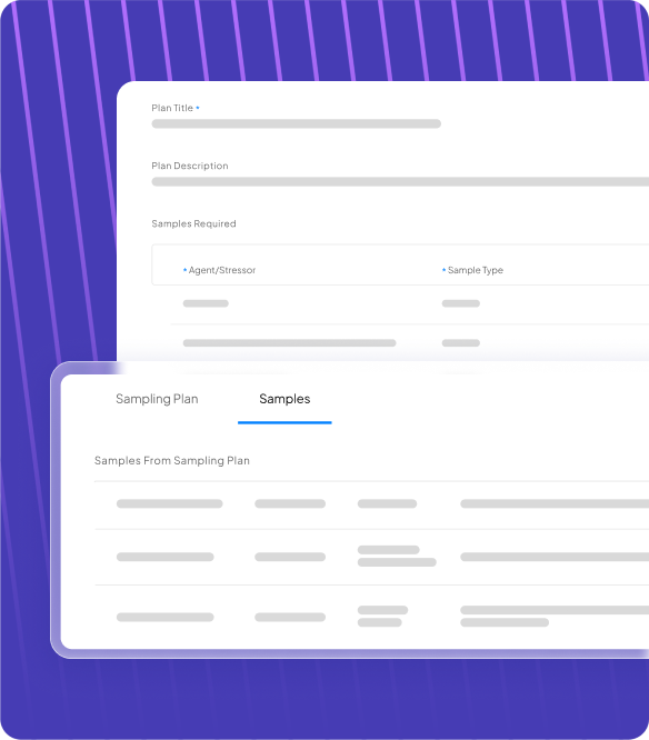 Industrial hygiene software features