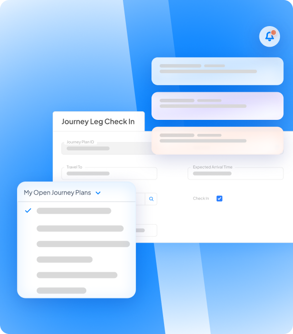 Journey planning software features