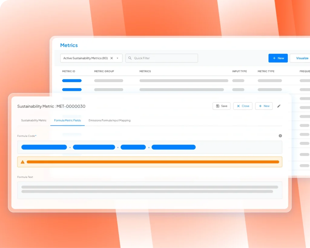 Metrics and Materiality Hero Frame