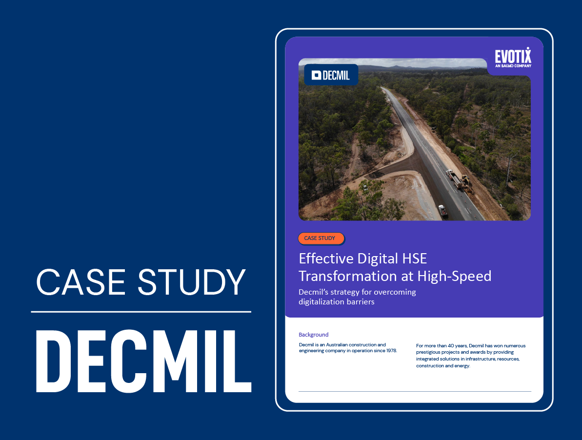 Decmil’s Strategy for Overcoming HSE Digitalization Barriers - Evotix
