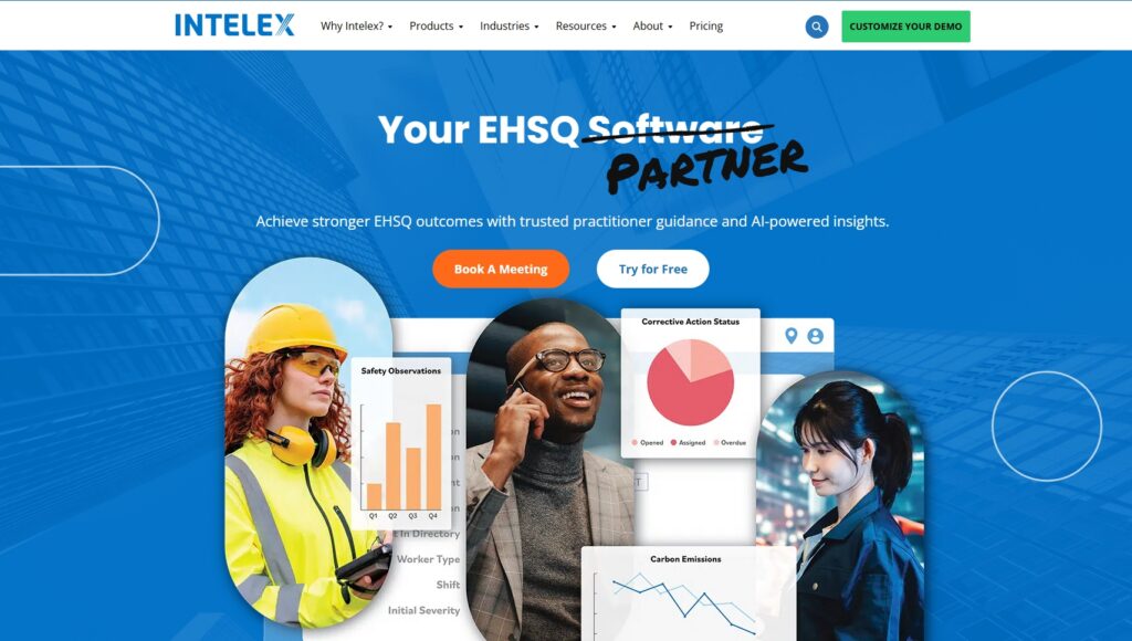 Intelex website