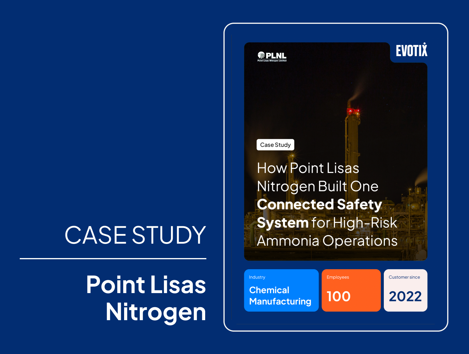 Point Lisas Nitrogen - Case Study