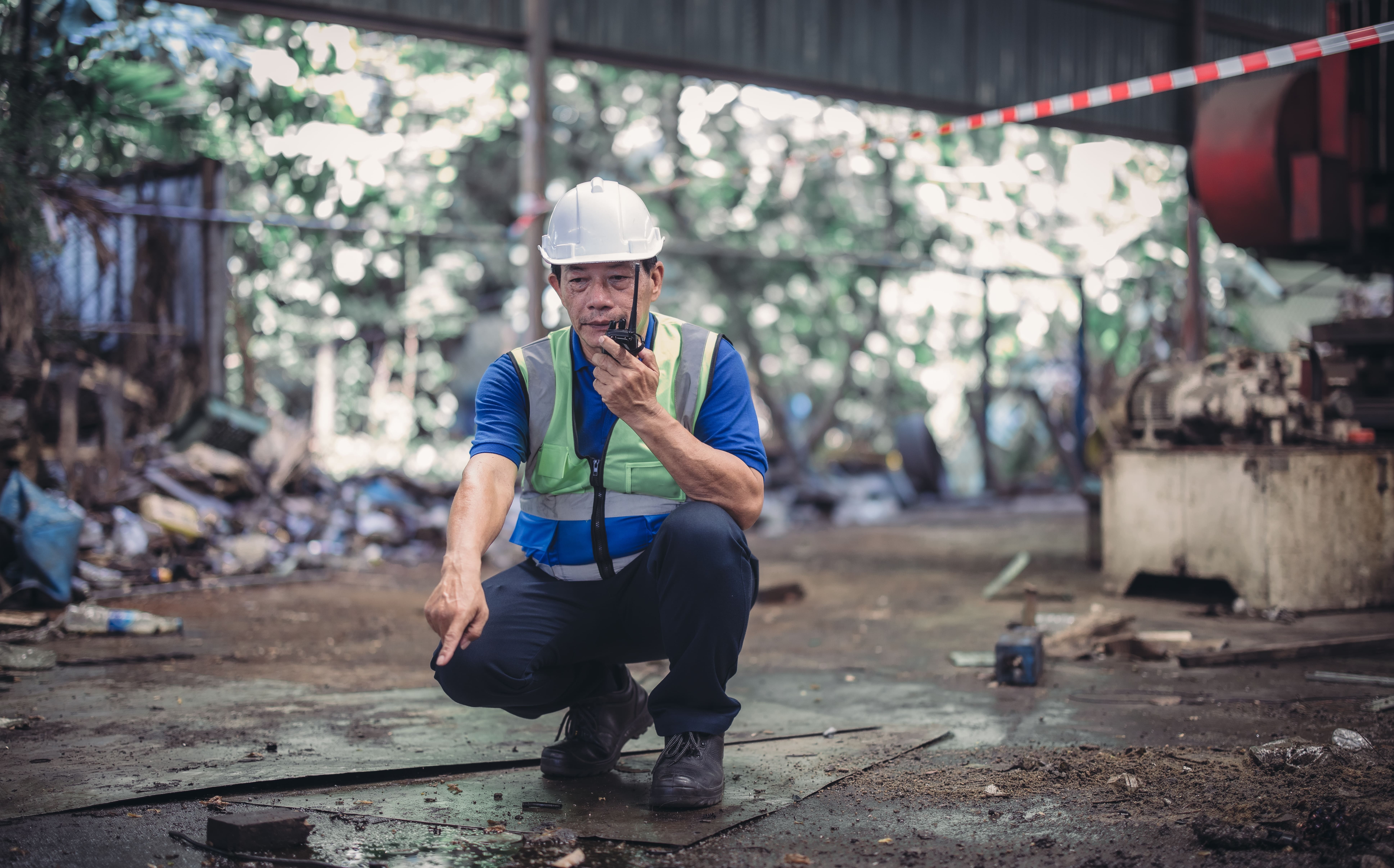 EHS manager identifies workplace risk